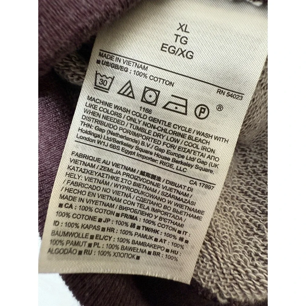 Banana Republic 1/4 Zip Knitted Cotton Pullover Size‎ XL. N21